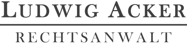 Rechtsanwalt Ludwig Acker Rechts und Steuerberatung aus erster Hand